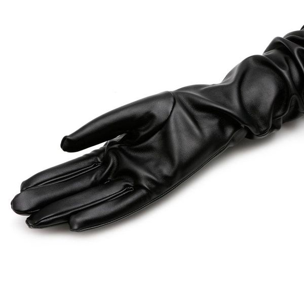 fingerless gloves women lady black leather long winter warm fashion evening party costume full finger, Blue;gray
fingerless gloves women lady black leather long winter warm fashion evening party costume full finger, Blue;gray
