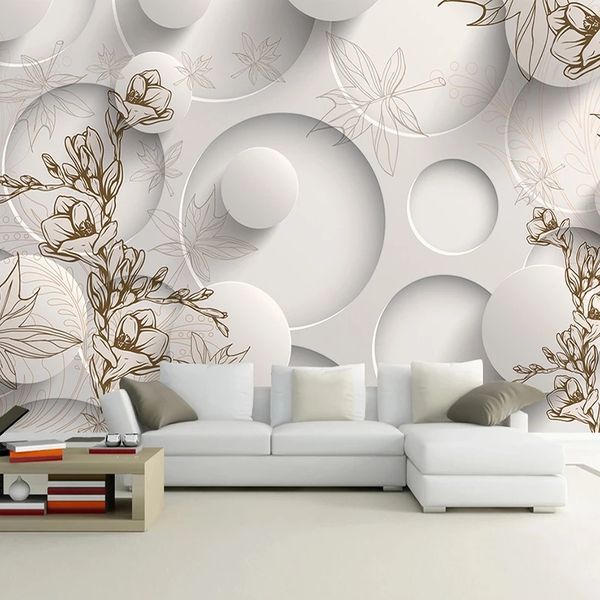 custom mural wallpaper flower 3d stereoscopic geometric circle ball living room sofa tv background wall modern art
custom mural wallpaper flower 3d stereoscopic geometric circle ball living room sofa tv background wall modern art