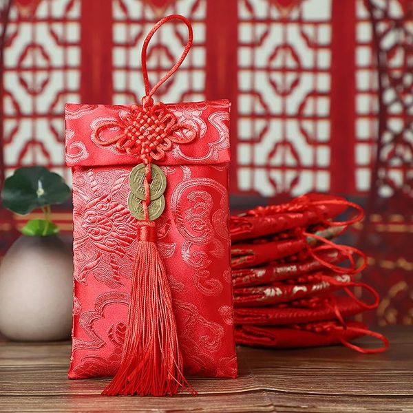 year red envelope 6pcs/set celebration birthday silk wedding chinese traditional festival purse party favor
year red envelope 6pcs/set celebration birthday silk wedding chinese traditional festival purse party favor