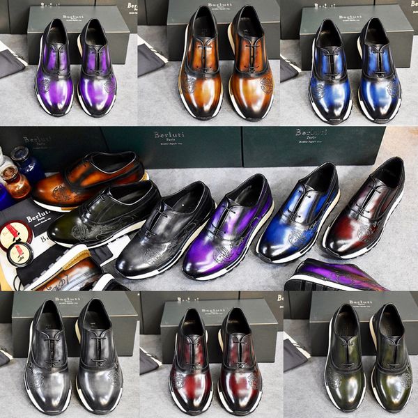berluti men handmade shoe leather sneaker 2021 men's comfortable shoes famous designer luxury fast track scritto bullock size :38-45, Red;white
berluti men handmade shoe leather sneaker 2021 men's comfortable shoes famous designer luxury fast track scritto bullock size :38-45, Red;white