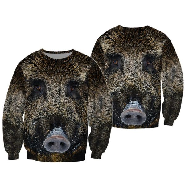 boar pattern men's 3d printing hoodie visual impact party punk gothic round neck american sweater hoodie, Black
boar pattern men's 3d printing hoodie visual impact party punk gothic round neck american sweater hoodie, Black