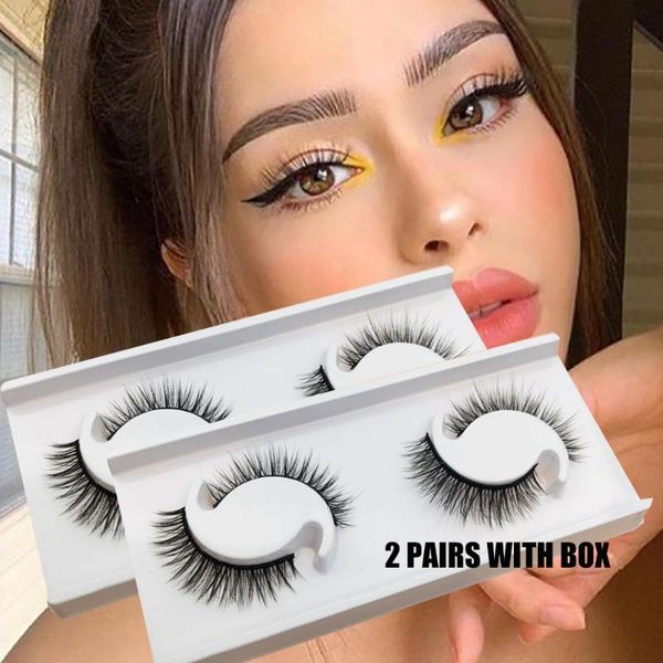 false eyelashes 2 pairs 3d faux mink lashes fluffy soft wispy volume natural long eye reusable eyelashs makeup
false eyelashes 2 pairs 3d faux mink lashes fluffy soft wispy volume natural long eye reusable eyelashs makeup