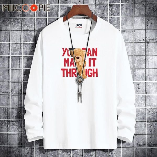 men's hoodies & sweatshirts cute bear print round neck sweatshirt men and women causal cotton letter hip hop pullover harajuku streetwe, Black
men's hoodies & sweatshirts cute bear print round neck sweatshirt men and women causal cotton letter hip hop pullover harajuku streetwe, Black