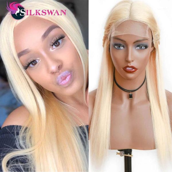 silkswan 4x4 closure wig 613 honey blonde color remy brazilian straight human hair prelucked 10-30 inch wigs for women1, Black;brown
silkswan 4x4 closure wig 613 honey blonde color remy brazilian straight human hair prelucked 10-30 inch wigs for women1, Black;brown