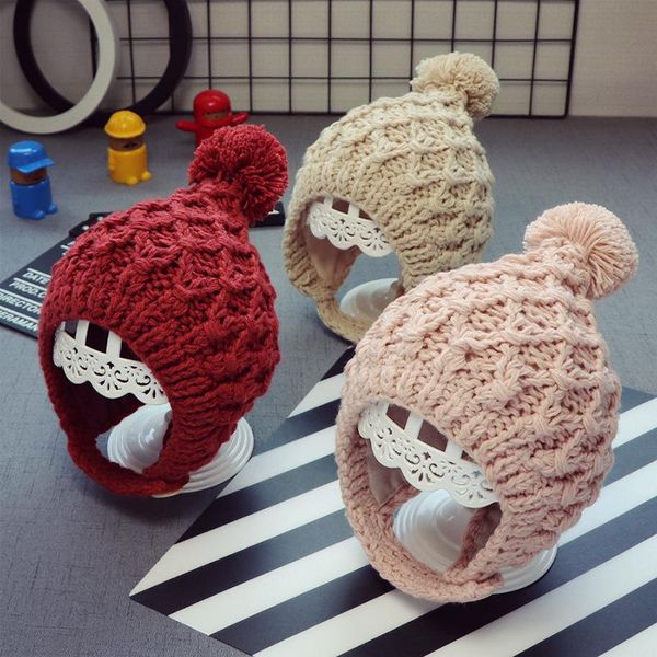 caps & hats baby autumn and winter hand-woven pineapple grain hat boys girls ear children's warm thick woolen cap gorras, Yellow
caps & hats baby autumn and winter hand-woven pineapple grain hat boys girls ear children's warm thick woolen cap gorras, Yellow
