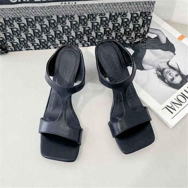 dress shoes women's sandals fashion square head fish mouth high heels light and comfortable all-match casual women, Black
dress shoes women's sandals fashion square head fish mouth high heels light and comfortable all-match casual women, Black