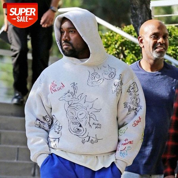 kanye men and women cooperate with hoodie comics hand-painted graffiti hooded sweater pullover jacket #ar6u, Black
kanye men and women cooperate with hoodie comics hand-painted graffiti hooded sweater pullover jacket #ar6u, Black