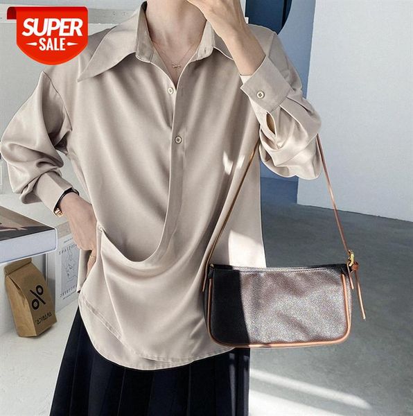 zhi zhaoxi french simple oblique placket imitation acetate shirt women loose and thin glossy 5128 #tz0x, Black;gray
zhi zhaoxi french simple oblique placket imitation acetate shirt women loose and thin glossy 5128 #tz0x, Black;gray