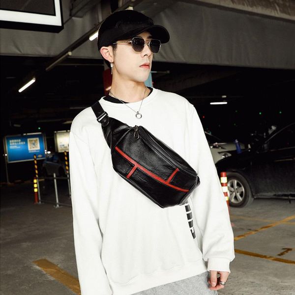 male waist pack sports bag fashion streetwear high capacity banana bags pu leather zipper waterproof money belt shoulder package
male waist pack sports bag fashion streetwear high capacity banana bags pu leather zipper waterproof money belt shoulder package