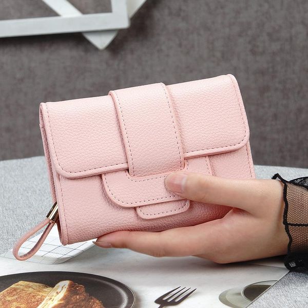 wallets luxury soft pu leather women hasp wallet fashion tri-folds clutch for girls coin purse card holders female money bag, Red;black
wallets luxury soft pu leather women hasp wallet fashion tri-folds clutch for girls coin purse card holders female money bag, Red;black