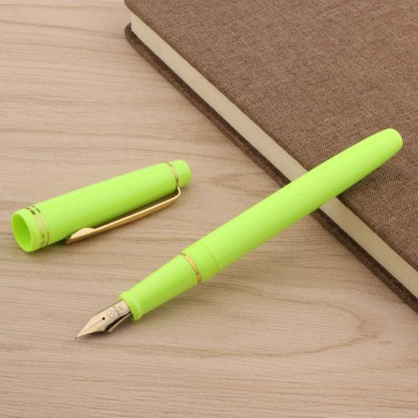 classic plastic fluorescent green golden decoration business ef nib fountain pen pens
classic plastic fluorescent green golden decoration business ef nib fountain pen pens