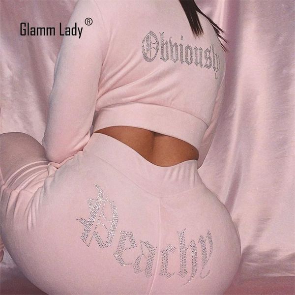 glamm lady autumn two piece set women winter tracksuit party club velvet diamond casual 2 2021 fashion women's pants, White
glamm lady autumn two piece set women winter tracksuit party club velvet diamond casual 2 2021 fashion women's pants, White