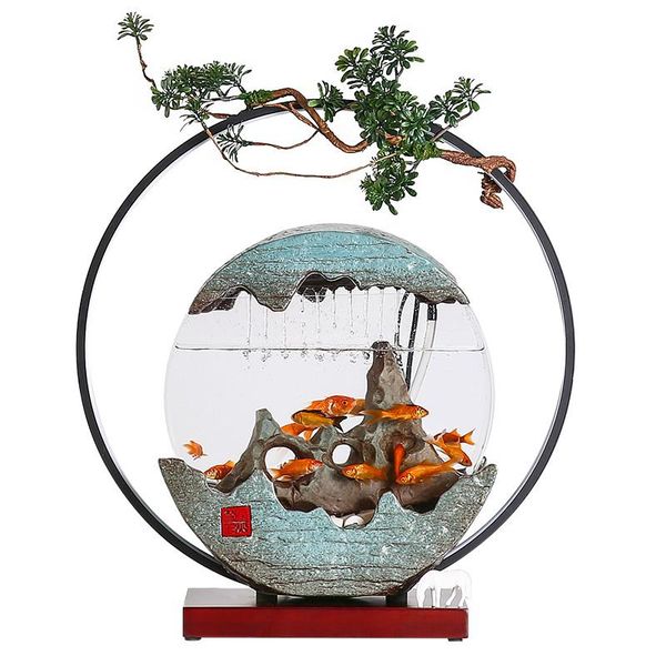 decorative objects & figurines creative water fish tank decoration fengshui ball lucky fountain office living room deskshop gifts home a
decorative objects & figurines creative water fish tank decoration fengshui ball lucky fountain office living room deskshop gifts home a