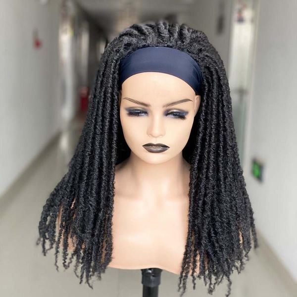 synthetic wigs long brown/black headband dreadlock wig soft faux locs braiding crochet twist hair for black women/men
synthetic wigs long brown/black headband dreadlock wig soft faux locs braiding crochet twist hair for black women/men
