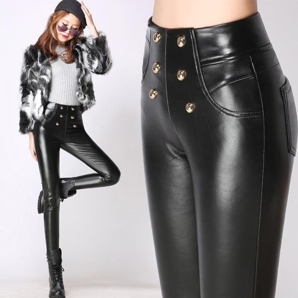 women's pants & capris 2021 autumn and winter korean trousers slim leggings waist fashion faux leather pu tight stretch al180926, Black;white
women's pants & capris 2021 autumn and winter korean trousers slim leggings waist fashion faux leather pu tight stretch al180926, Black;white