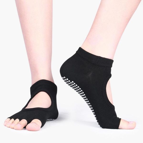 sports socks 1 pair lace-up yoga split toes breathable non-slip women ballet dance floor pilates exercise, Black
sports socks 1 pair lace-up yoga split toes breathable non-slip women ballet dance floor pilates exercise, Black