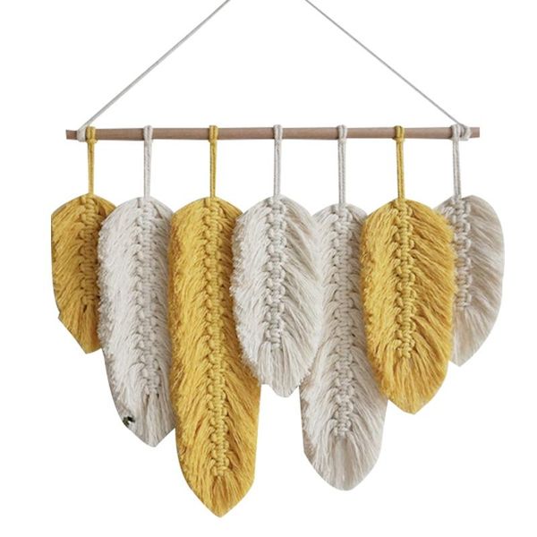 tapestries hand-made macrame wall hanging feather cotton woven leaves living room headboard door porch hangings boho decor tapestry
tapestries hand-made macrame wall hanging feather cotton woven leaves living room headboard door porch hangings boho decor tapestry