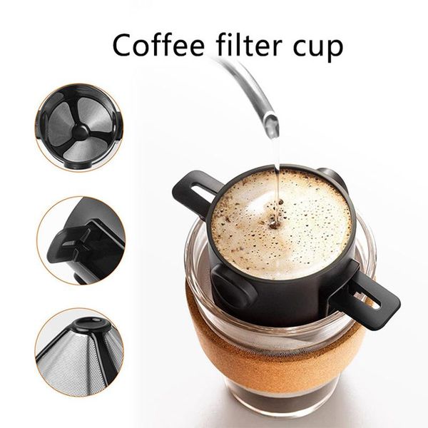 coffee filters portable stainless steel drip tea holder reusable foldable paperless pour over dripper funnel
coffee filters portable stainless steel drip tea holder reusable foldable paperless pour over dripper funnel