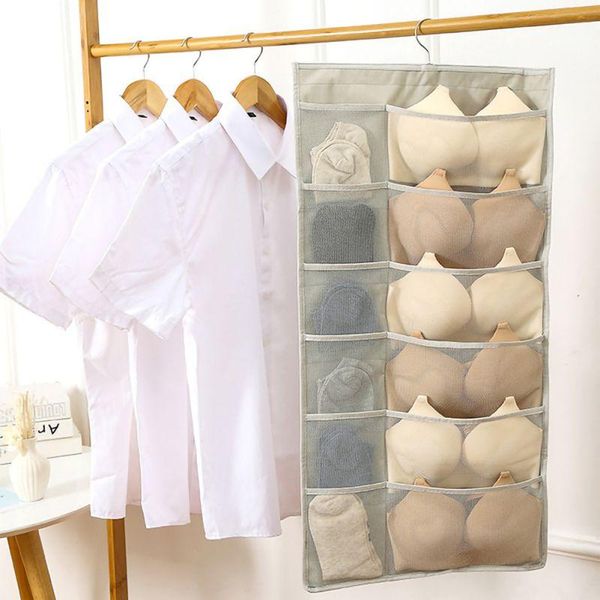 12/24 pockets wall hanging storage bags bra panty mounted wardrobe organizer underwear sock jewelry sorting home tool* boxes & bins
12/24 pockets wall hanging storage bags bra panty mounted wardrobe organizer underwear sock jewelry sorting home tool* boxes & bins