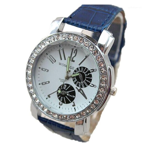 wristwatches model womage round crystal watch 8 color leather strap lady elegance women fashion quartz wrist, Slivery;brown
wristwatches model womage round crystal watch 8 color leather strap lady elegance women fashion quartz wrist, Slivery;brown