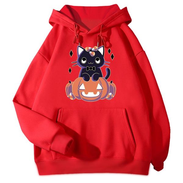 men's hoodies & sweatshirts pumpkin cat cartoon manga men autumn winter warm harajuku comfortable hoodie fleece casual mens streetwear, Black
men's hoodies & sweatshirts pumpkin cat cartoon manga men autumn winter warm harajuku comfortable hoodie fleece casual mens streetwear, Black