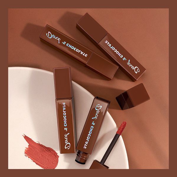 derol velvet fog lips glaze matte chocolate lip gloss 6 colors long lasting moisturizing charming liquid lipstick glaseado de labios
derol velvet fog lips glaze matte chocolate lip gloss 6 colors long lasting moisturizing charming liquid lipstick glaseado de labios