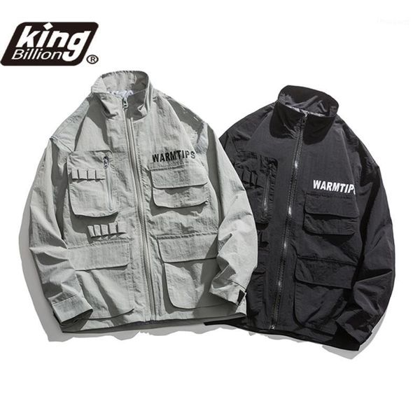 men's jackets kb 2021 cargo streetwear hip hop buckles camouflage military block patchwork coats mens fashion harajuku outwear, Black;brown
men's jackets kb 2021 cargo streetwear hip hop buckles camouflage military block patchwork coats mens fashion harajuku outwear, Black;brown