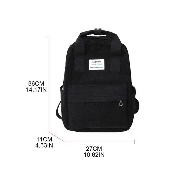 school bags fashion rucksack corduroy backpack casual college daypack for teenager 2021
school bags fashion rucksack corduroy backpack casual college daypack for teenager 2021