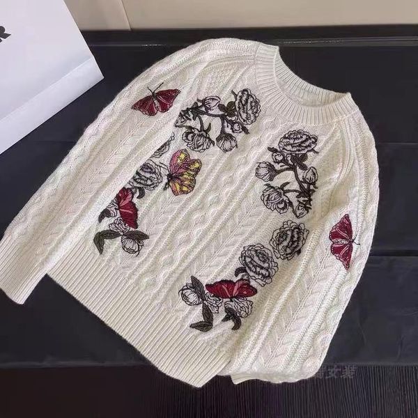 women's sweaters zk1894 fashion 2021 runway luxury european design party style clothing, White;black
women's sweaters zk1894 fashion 2021 runway luxury european design party style clothing, White;black