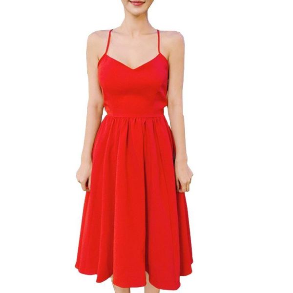 casual dresses summer red spaghetti strap backless dress v-neck rode party vintage bandage sundress long women vestidos de fests, Black;gray
casual dresses summer red spaghetti strap backless dress v-neck rode party vintage bandage sundress long women vestidos de fests, Black;gray