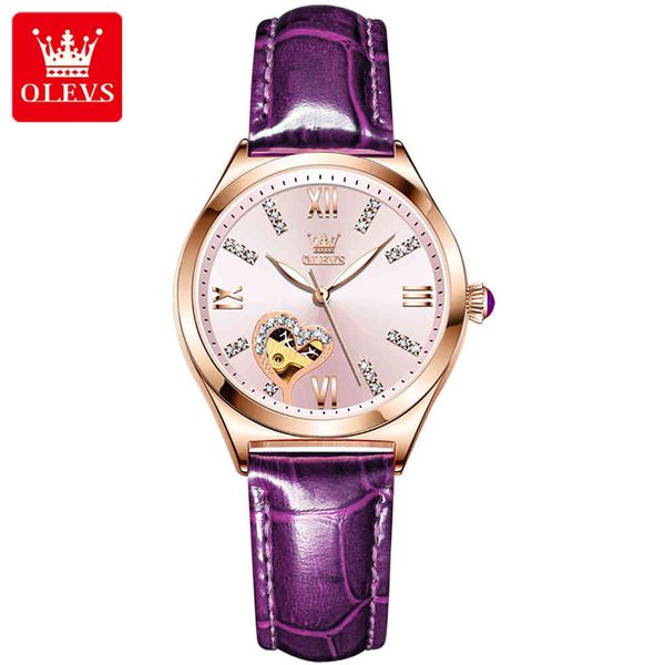 luxury women mechanical clock automatic self-wind skeleton s waterproof fashion casual reloj mujer, Slivery;brown
luxury women mechanical clock automatic self-wind skeleton s waterproof fashion casual reloj mujer, Slivery;brown