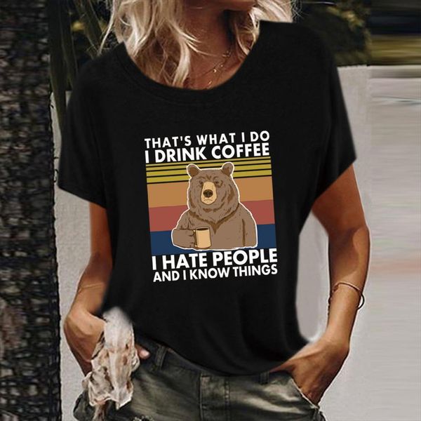 thats what i do mens t shirts bear printed men summer graphic tees streetwear for loose short sleeve ladies, White;black
thats what i do mens t shirts bear printed men summer graphic tees streetwear for loose short sleeve ladies, White;black