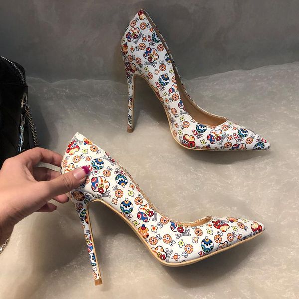 fashion white flowers patent leather poined toe stiletto high heel shoe pump high-heeled dress shoes, Black
fashion white flowers patent leather poined toe stiletto high heel shoe pump high-heeled dress shoes, Black