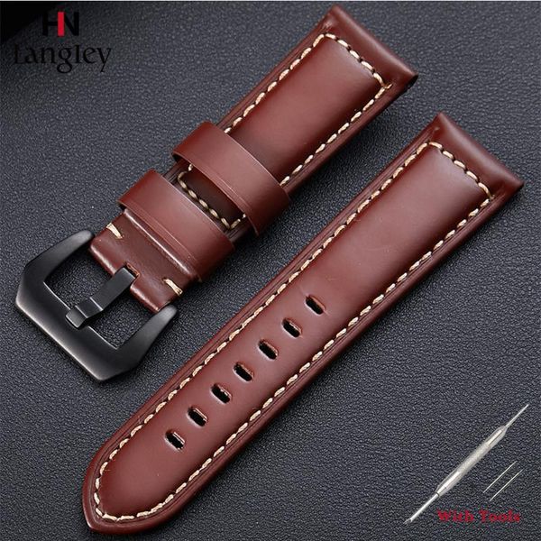watch bands langley genuine leather bright watchband for wristwatch straps 20mm/22mm/24mm/26mm comfortable waterproof accessories, Black;brown
watch bands langley genuine leather bright watchband for wristwatch straps 20mm/22mm/24mm/26mm comfortable waterproof accessories, Black;brown