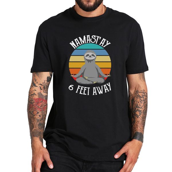 ccccsportEU Size 100% Cotton Namastay 6 Feet Away T Shirt Sloth Hippies Yoga Social Distancing T-shirt Short Sleeved Crew Neck Basic Tops, Red
ccccsportEU Size 100% Cotton Namastay 6 Feet Away T Shirt Sloth Hippies Yoga Social Distancing T-shirt Short Sleeved Crew Neck Basic Tops, Red
