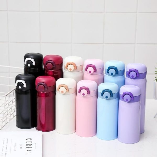 water bottles 350/500ml stainless steel vacuum mug double-layer thermal insulation bottle coffee tea travel child gift
water bottles 350/500ml stainless steel vacuum mug double-layer thermal insulation bottle coffee tea travel child gift