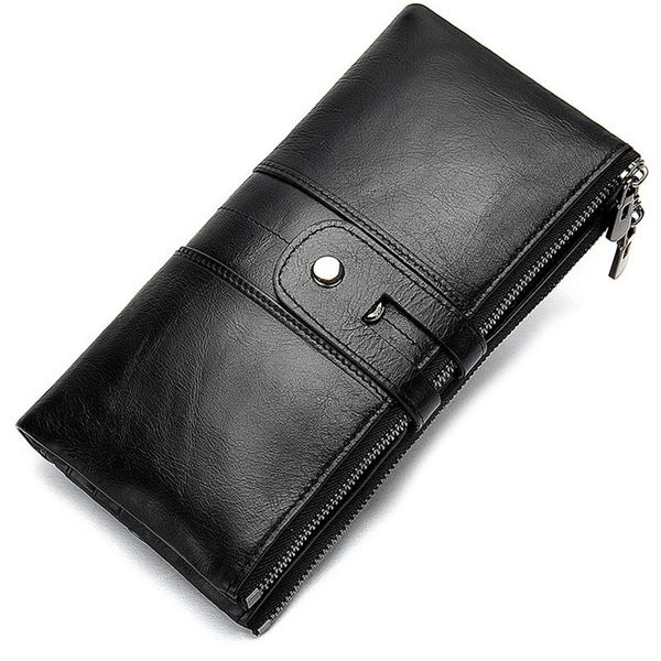 wallets vintage leather wallet long men and women clutch bag multi-function purse black, Red;black
wallets vintage leather wallet long men and women clutch bag multi-function purse black, Red;black