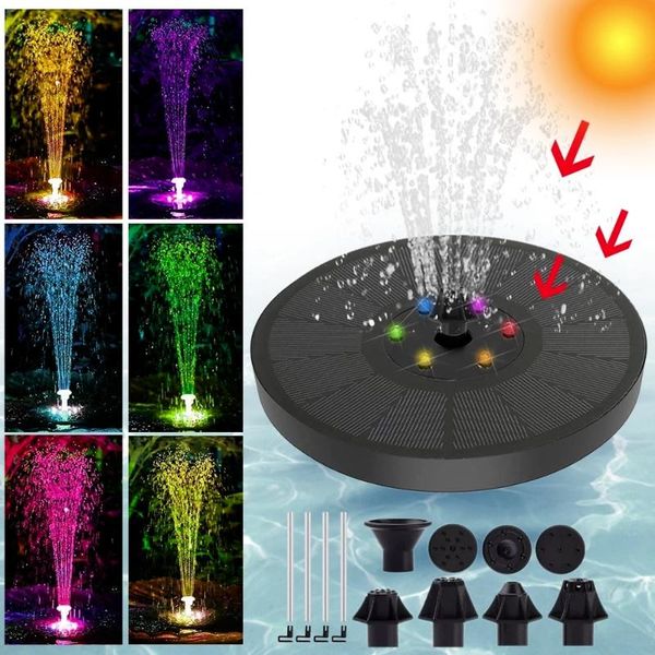 garden decorations floating solar powered pool water fountain pump with led light panel for pond lawn decoration
garden decorations floating solar powered pool water fountain pump with led light panel for pond lawn decoration