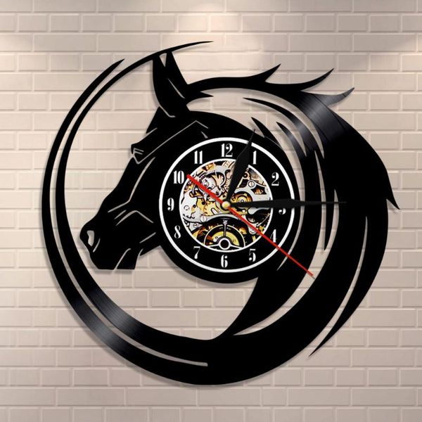wall clocks abstract horse art wild head clock equestrian decor modern record lovers gifts
wall clocks abstract horse art wild head clock equestrian decor modern record lovers gifts