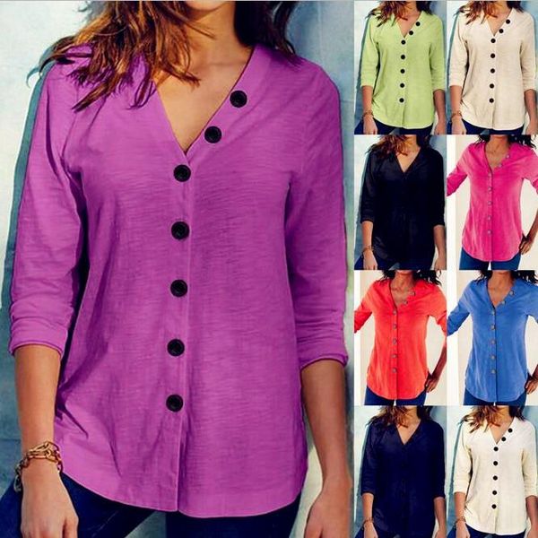 women's t-shirt cotton women plus sizes large big boho loose button cardigan colors vintage t shirts full long sleeve for, White
women's t-shirt cotton women plus sizes large big boho loose button cardigan colors vintage t shirts full long sleeve for, White