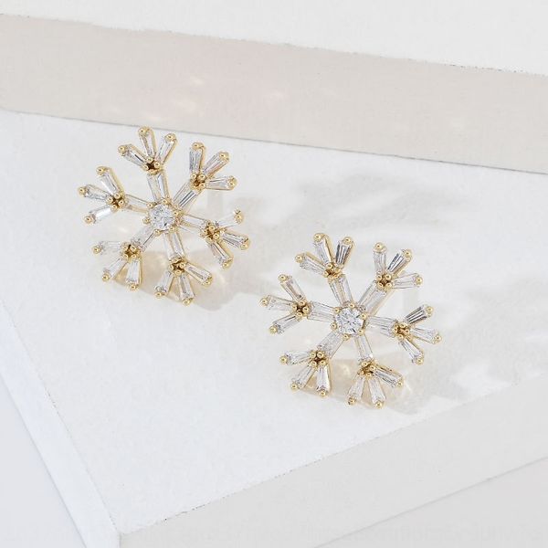 S9m s925 silver needle with zircon laid japan and south korea fashion snowflake christmas snowflake earrings stud and earrings gold versat, Golden;silver
S9m s925 silver needle with zircon laid japan and south korea fashion snowflake christmas snowflake earrings stud and earrings gold versat, Golden;silver