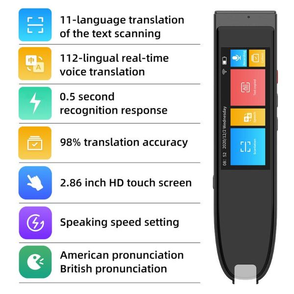 digital voice recorder multifunctional intelligent translation, connectionless, 112 languages, pen simultaneous artificial products,
digital voice recorder multifunctional intelligent translation, connectionless, 112 languages, pen simultaneous artificial products,