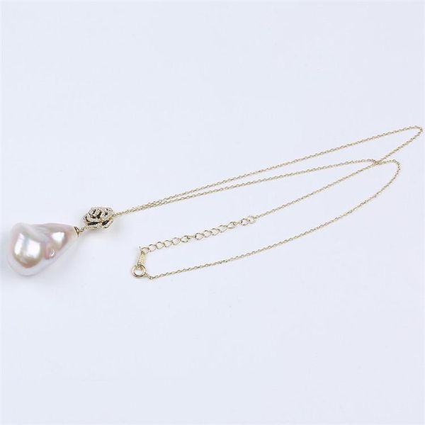 chains simple design gold 14k chain jewelry real fresh water pearl baroque shape pendant necklace, Silver
chains simple design gold 14k chain jewelry real fresh water pearl baroque shape pendant necklace, Silver