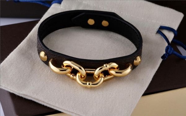 lady women leather chain charm bracelets print letter pattern gold-colour leathers titanium steel bangle, Golden;silver
lady women leather chain charm bracelets print letter pattern gold-colour leathers titanium steel bangle, Golden;silver