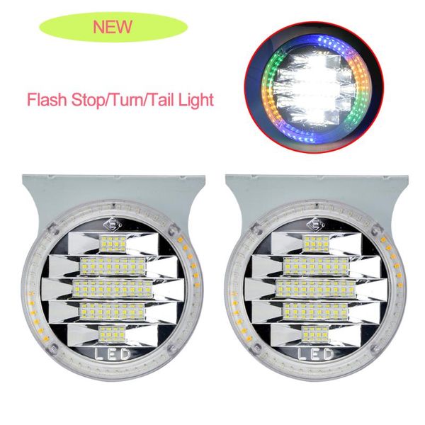 emergency lights multifunction 24v led truck tail light driving dynamic multicolor reversing white use for side marker
emergency lights multifunction 24v led truck tail light driving dynamic multicolor reversing white use for side marker