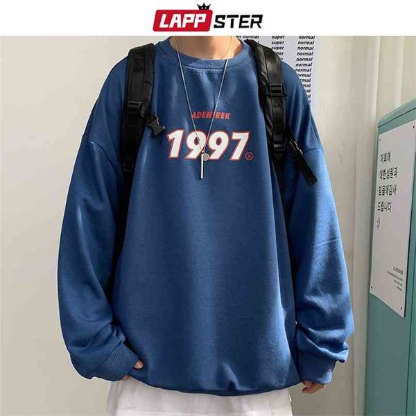 lappster men 1977 print harajuku hoodies autumn pullover mens streetwear korean sweatshirts drop shoulder purple hoodie 210813, Black
lappster men 1977 print harajuku hoodies autumn pullover mens streetwear korean sweatshirts drop shoulder purple hoodie 210813, Black