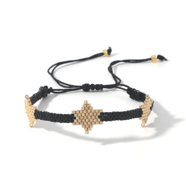 charm bracelets yaukia miyuki beads six-pointed star shape bohemian handmade woven armband pulseras mujer moda exquisite jewelry, Golden;silver
charm bracelets yaukia miyuki beads six-pointed star shape bohemian handmade woven armband pulseras mujer moda exquisite jewelry, Golden;silver