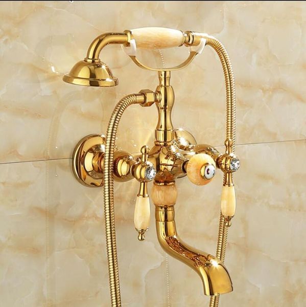 vidric shower faucet brass polished gold bathtub faucets hand rain head tap luxury jade telephone wall bath & fauc bathroom sets
vidric shower faucet brass polished gold bathtub faucets hand rain head tap luxury jade telephone wall bath & fauc bathroom sets