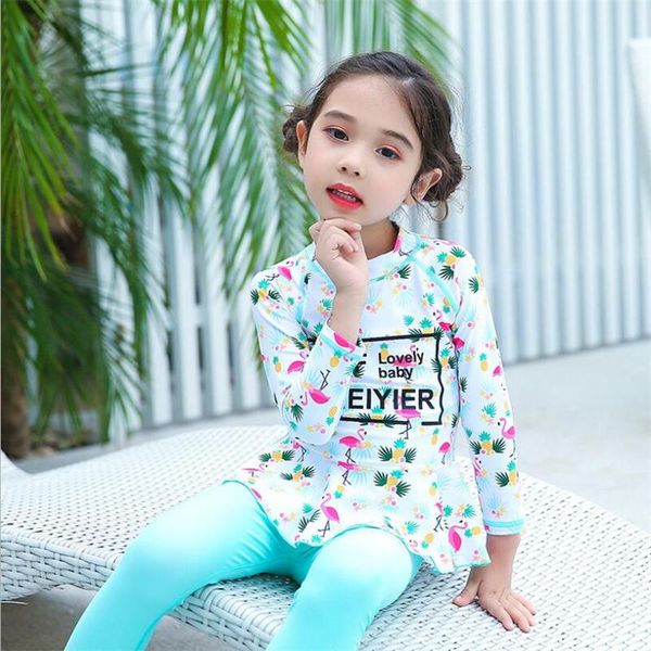 one-piece suits baby girl full sleeve swim suit 2021 rashguard 2 piece surfing swimwear uv protection kids rash guard shirt+pants
one-piece suits baby girl full sleeve swim suit 2021 rashguard 2 piece surfing swimwear uv protection kids rash guard shirt+pants
