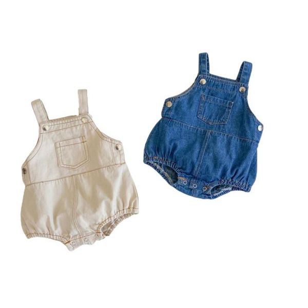 born's romper infant's solid color jumpsuit sleeveless crotch button one-piece garment baby overalls rompers 0-3 years jumpsuits, Blue
born's romper infant's solid color jumpsuit sleeveless crotch button one-piece garment baby overalls rompers 0-3 years jumpsuits, Blue